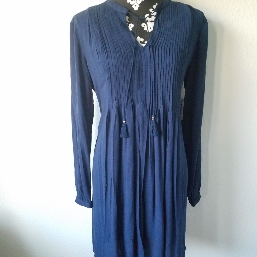 Blue Old Navy swing dress